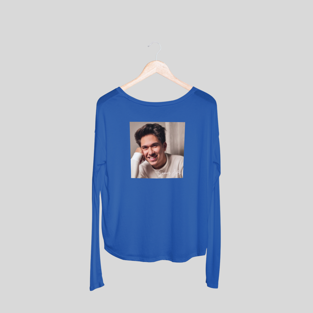 ‘Samar Jafri’ | Artist Merch | Unisex Long-Sleeves T-Shirt