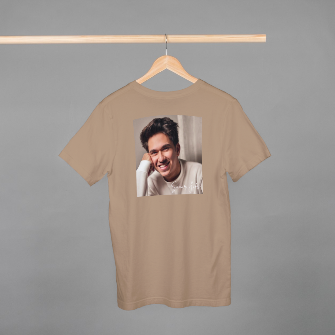 ‘Samar Jafri’ | Artist Merch | Unisex Half-sleeves T-Shirt