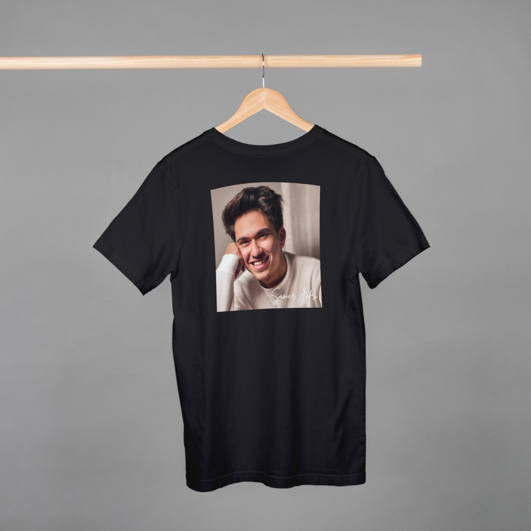 ‘Samar Jafri’ | Artist Merch | Unisex Half-sleeves T-Shirt