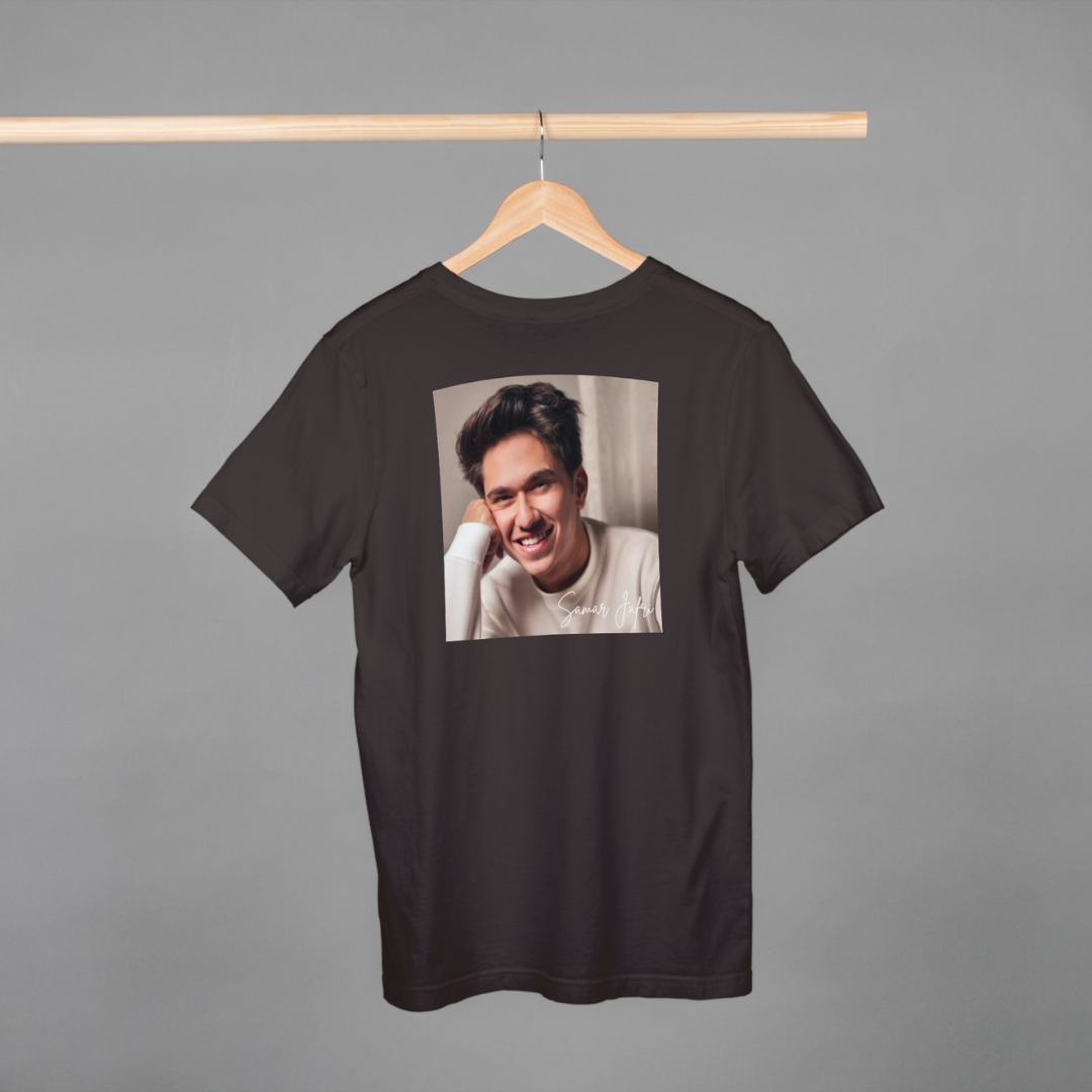 ‘Samar Jafri’ | Artist Merch | Unisex Half-sleeves T-Shirt