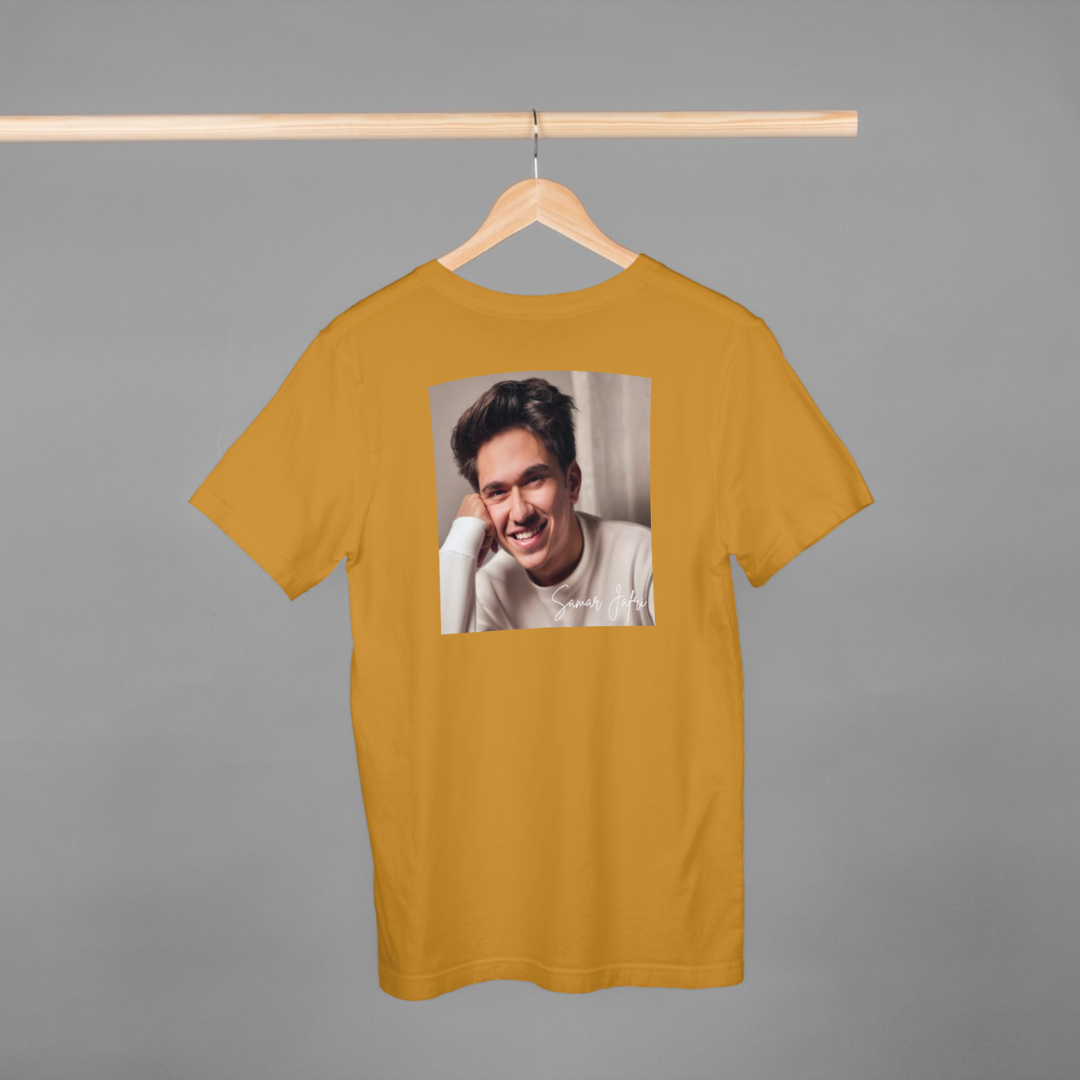 ‘Samar Jafri’ | Artist Merch | Unisex Half-sleeves T-Shirt