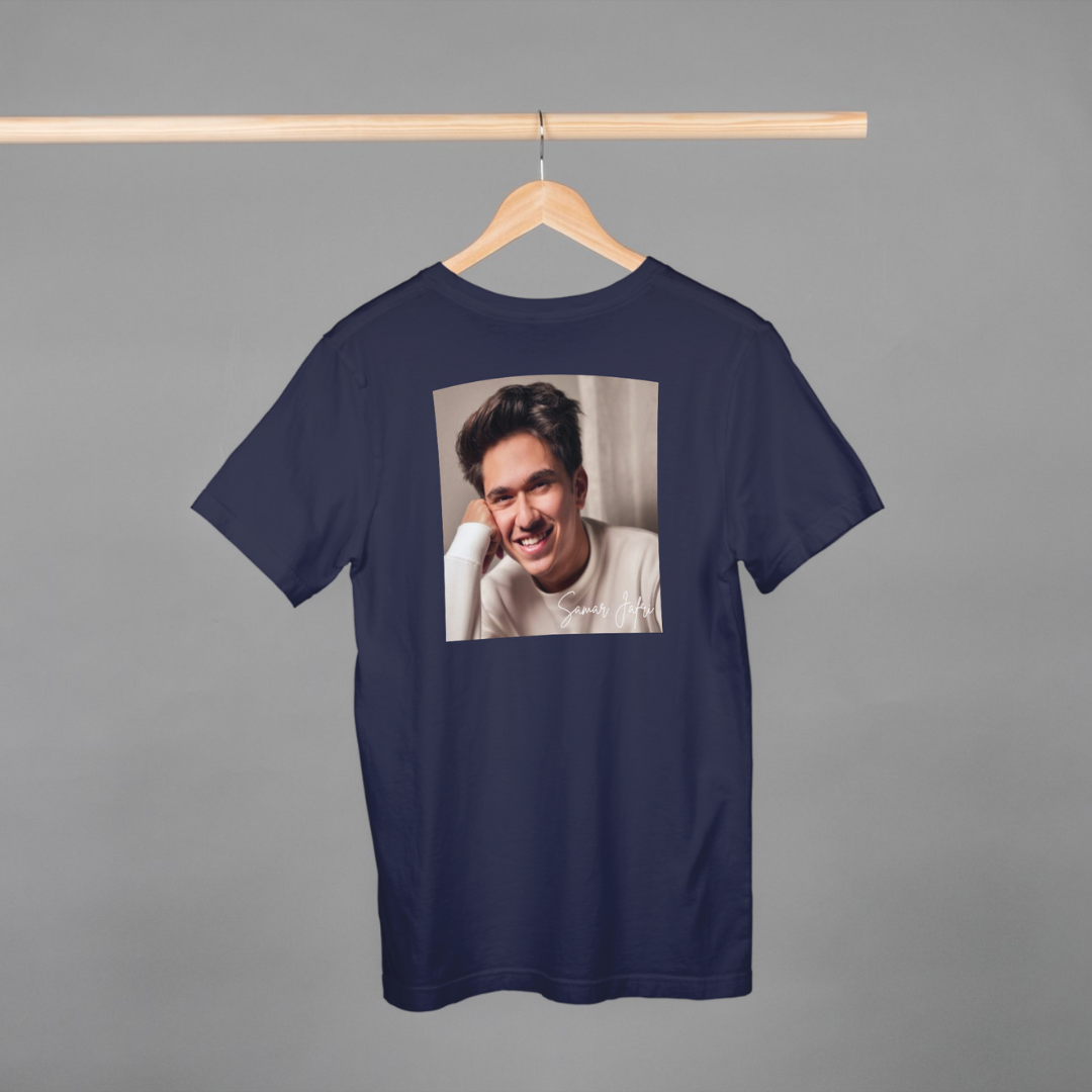 ‘Samar Jafri’ | Artist Merch | Unisex Half-sleeves T-Shirt