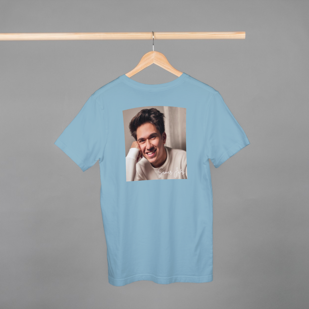 ‘Samar Jafri’ | Artist Merch | Unisex Half-sleeves T-Shirt