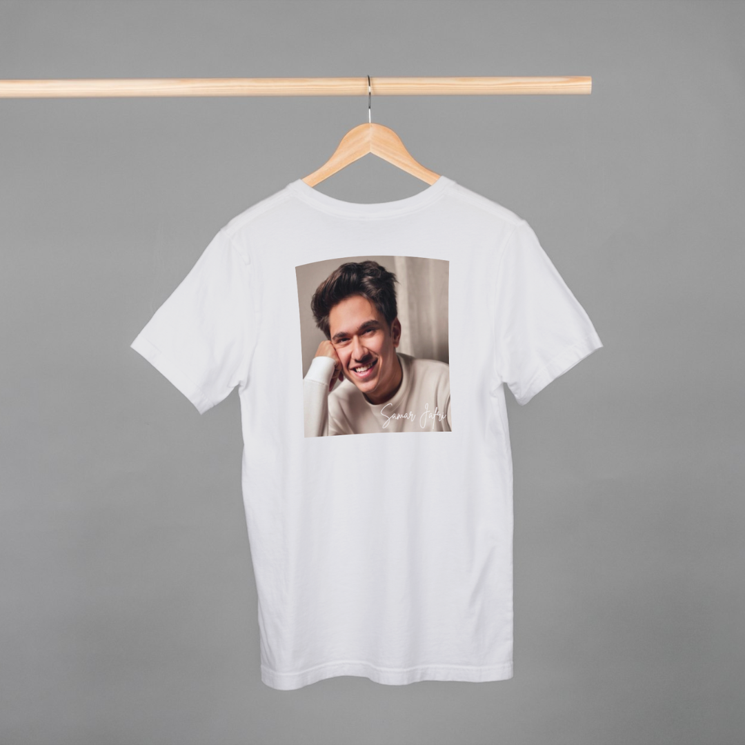 ‘Samar Jafri’ | Artist Merch | Unisex Half-sleeves T-Shirt