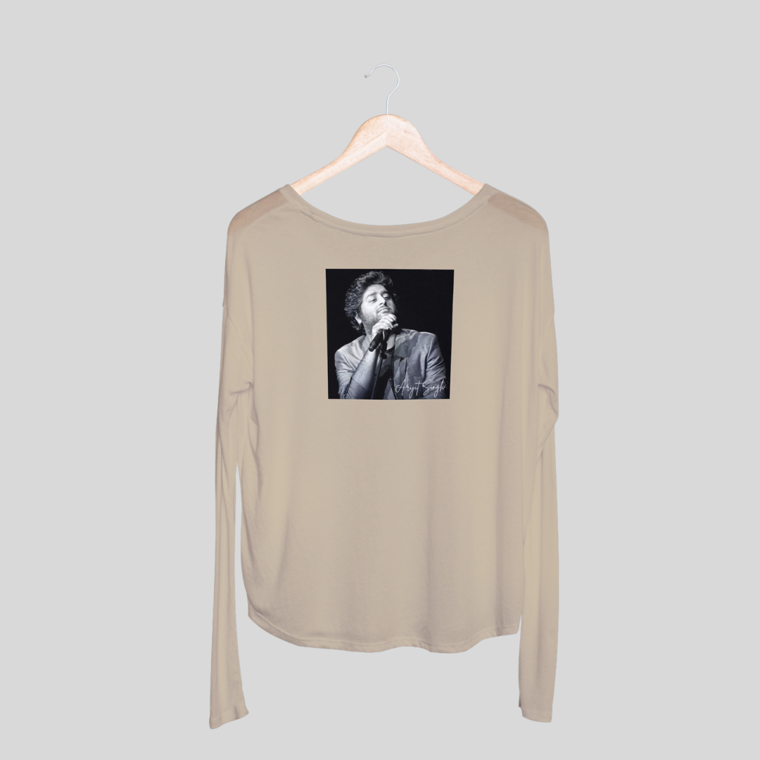 ‘Arijit Singh’ | Artist Merch | Unisex Long-Sleeves T-Shirt