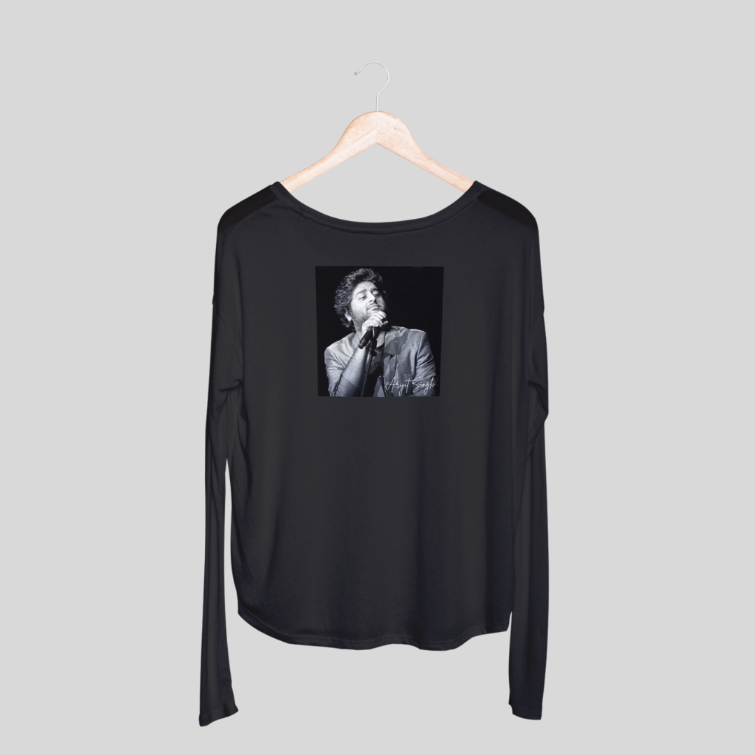 ‘Arijit Singh’ | Artist Merch | Unisex Long-Sleeves T-Shirt
