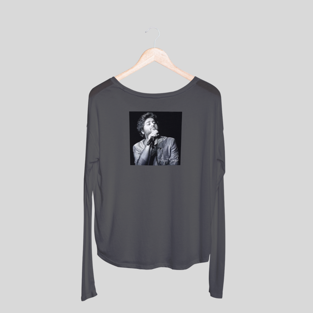 ‘Arijit Singh’ | Artist Merch | Unisex Long-Sleeves T-Shirt