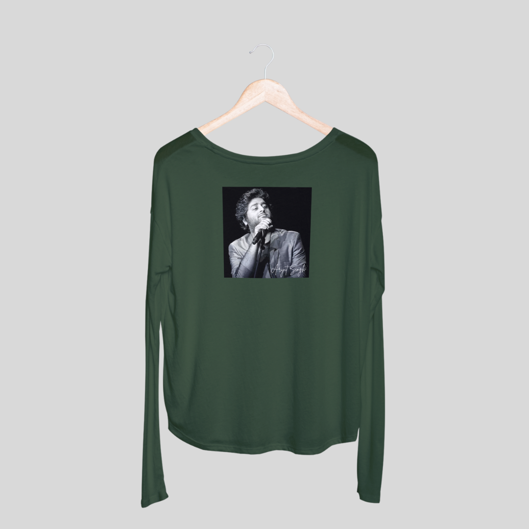 ‘Arijit Singh’ | Artist Merch | Unisex Long-Sleeves T-Shirt