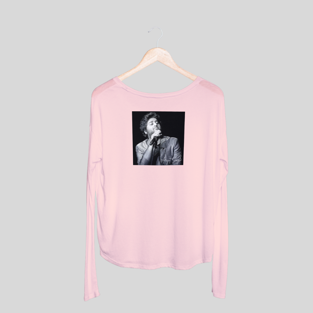 ‘Arijit Singh’ | Artist Merch | Unisex Long-Sleeves T-Shirt