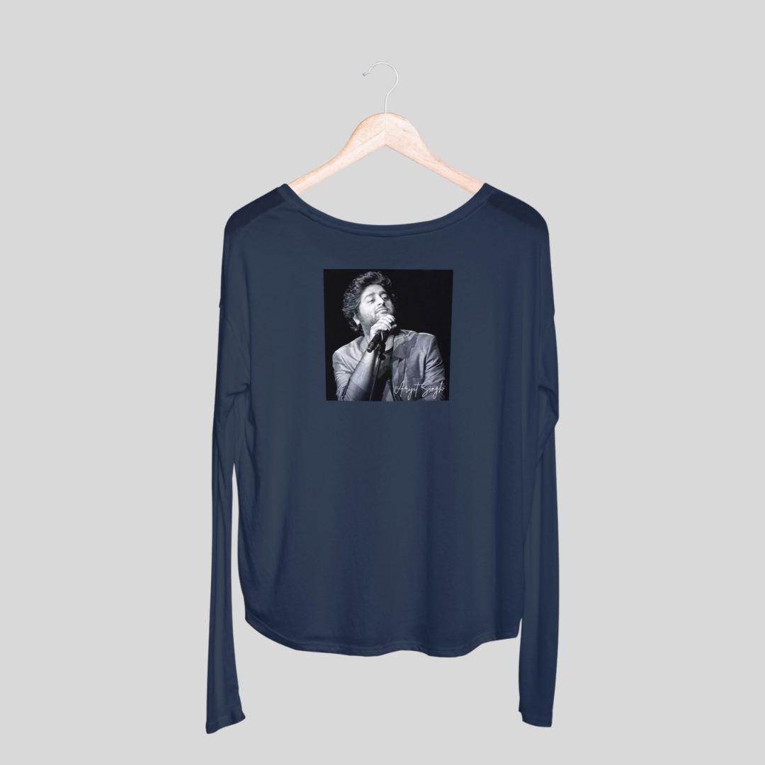 ‘Arijit Singh’ | Artist Merch | Unisex Long-Sleeves T-Shirt