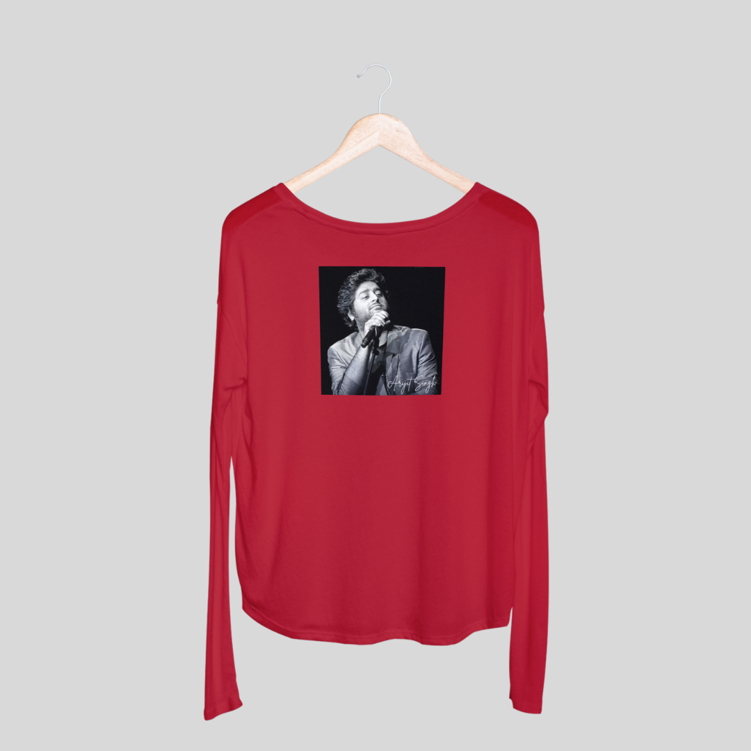 ‘Arijit Singh’ | Artist Merch | Unisex Long-Sleeves T-Shirt