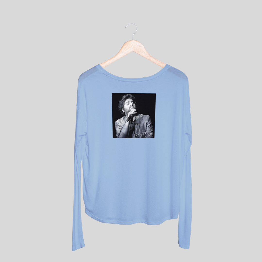 ‘Arijit Singh’ | Artist Merch | Unisex Long-Sleeves T-Shirt