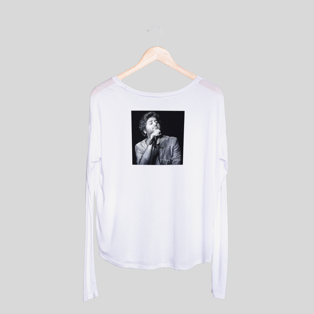 ‘Arijit Singh’ | Artist Merch | Unisex Long-Sleeves T-Shirt