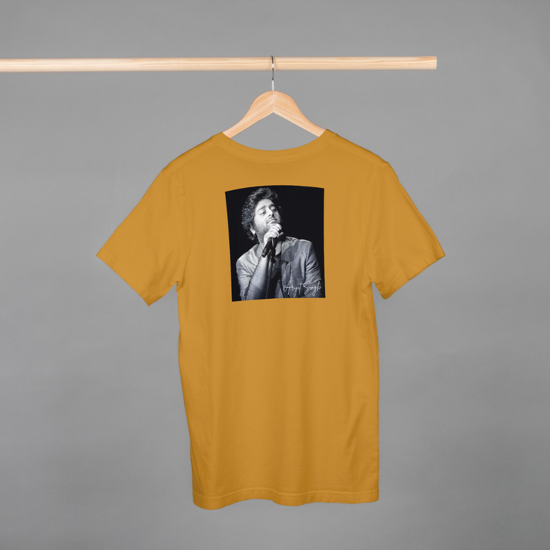 ‘Arijit Singh’ | Artist Merch | Unisex Half-sleeves T-Shirt