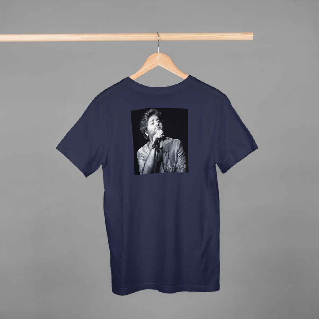 ‘Arijit Singh’ | Artist Merch | Unisex Half-sleeves T-Shirt