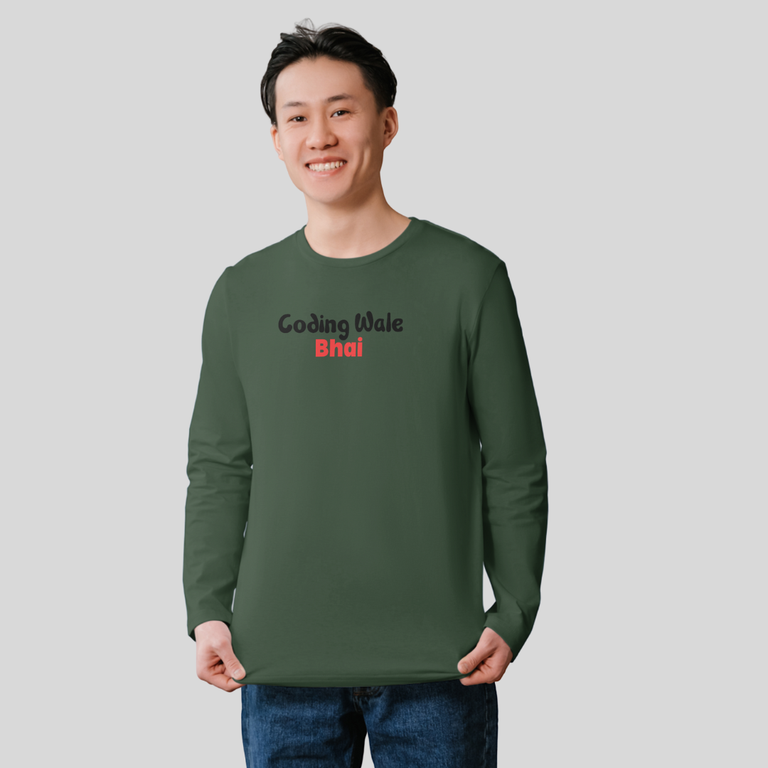 ‘Coding Waale Bhai’ | The Boyz | Long-Sleeves T-Shirt
