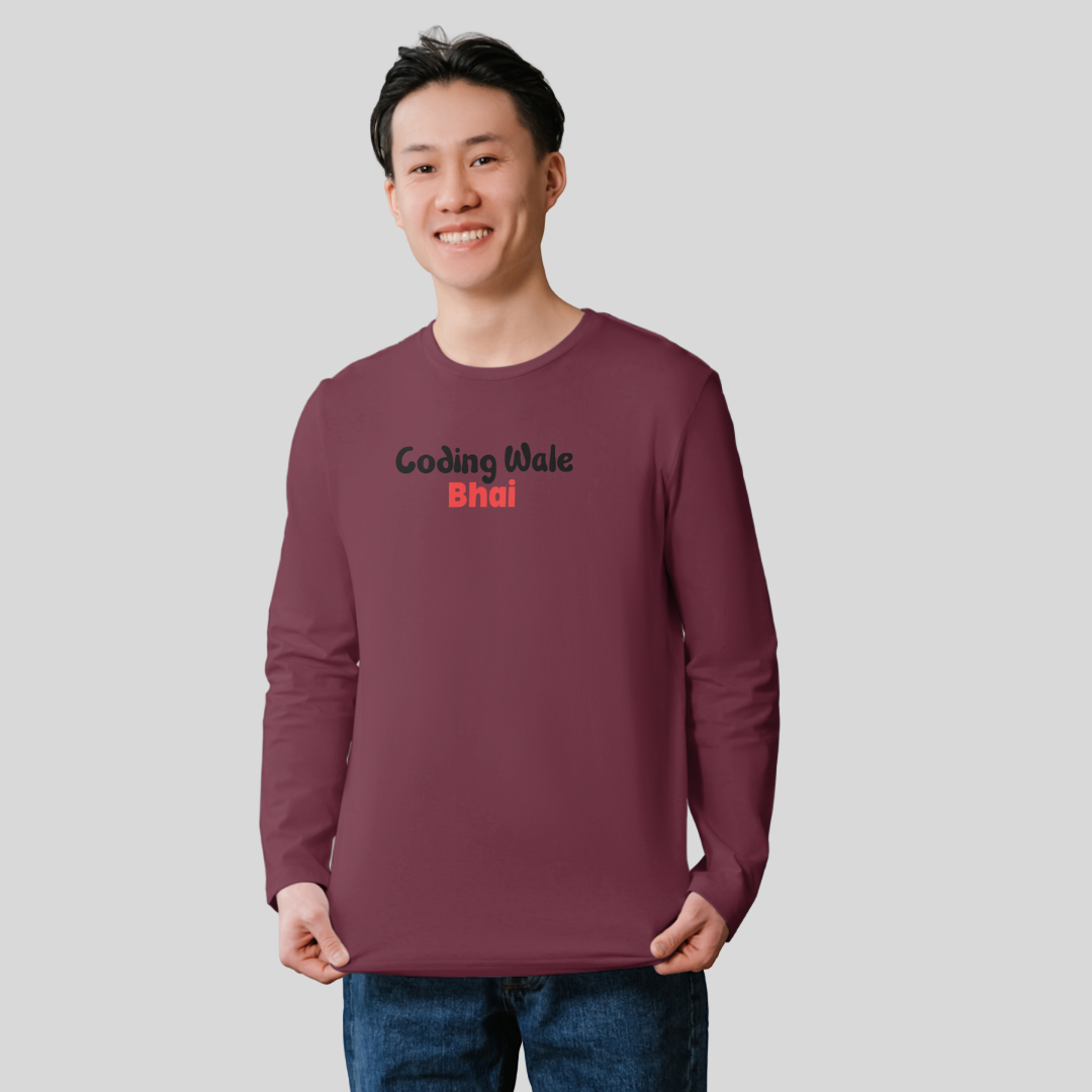 ‘Coding Waale Bhai’ | The Boyz | Long-Sleeves T-Shirt