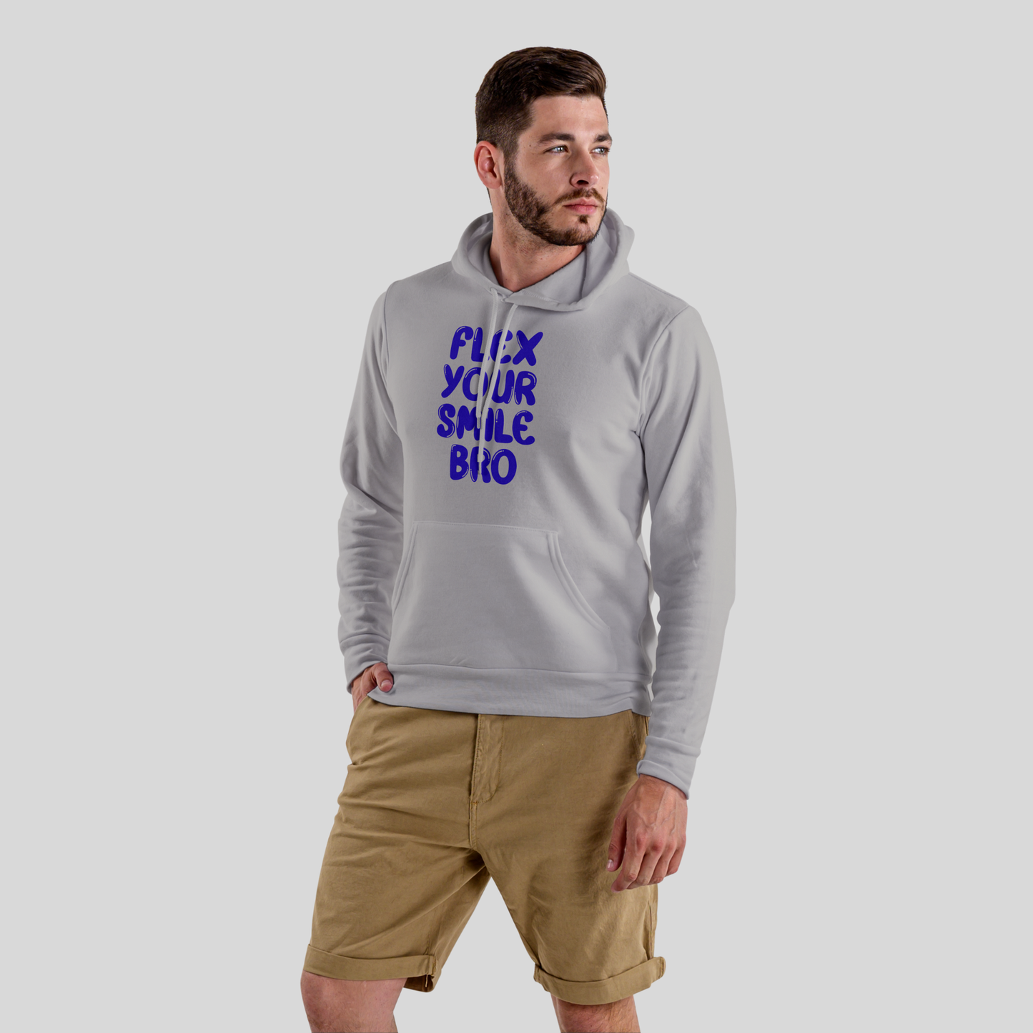 Flex your smile bro - Unisex Hoodie