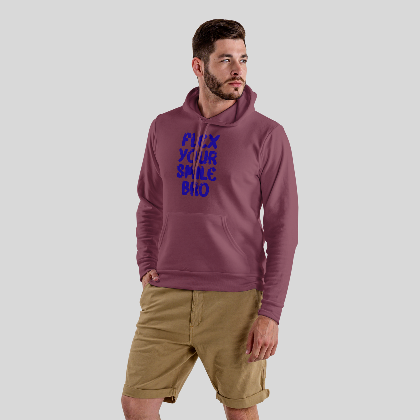 Flex your smile bro - Unisex Hoodie