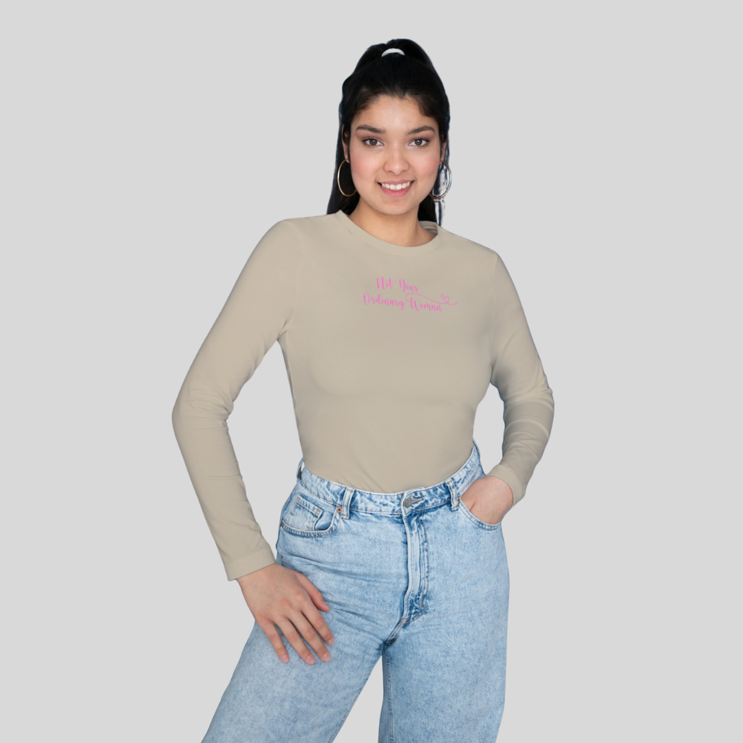 ‘Not Your Ordinary Women’ | Queen | Long-Sleeves T-Shirt