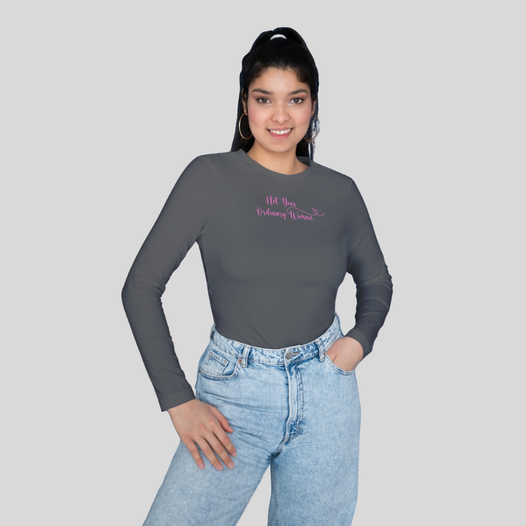 ‘Not Your Ordinary Women’ | Queen | Long-Sleeves T-Shirt