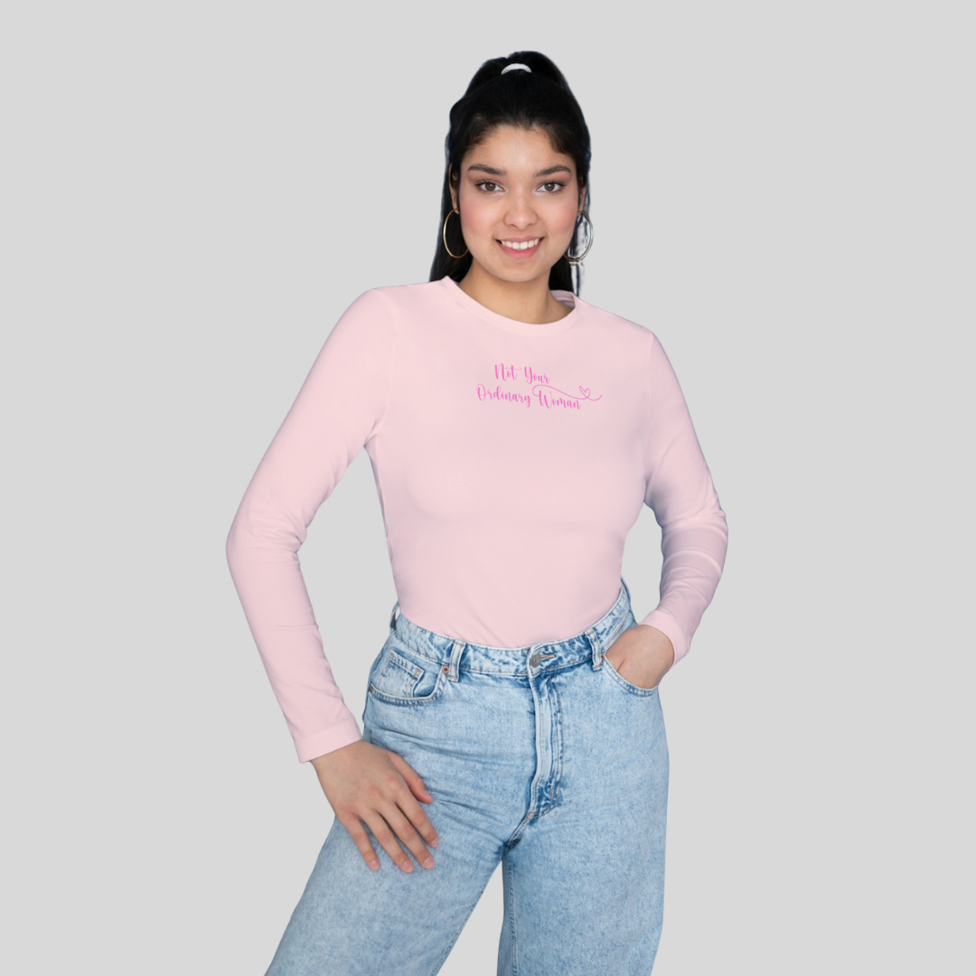 ‘Not Your Ordinary Women’ | Queen | Long-Sleeves T-Shirt