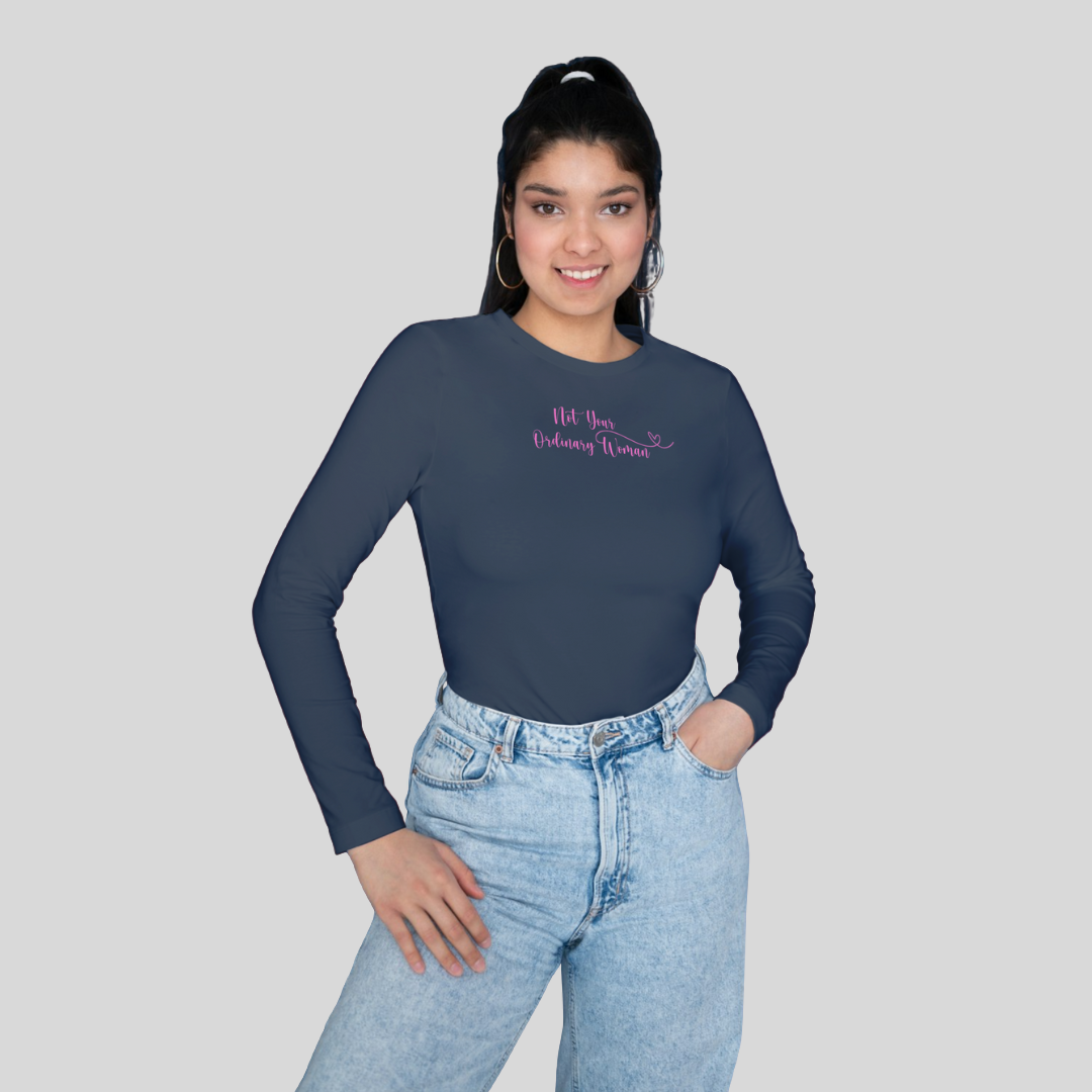 ‘Not Your Ordinary Women’ | Queen | Long-Sleeves T-Shirt