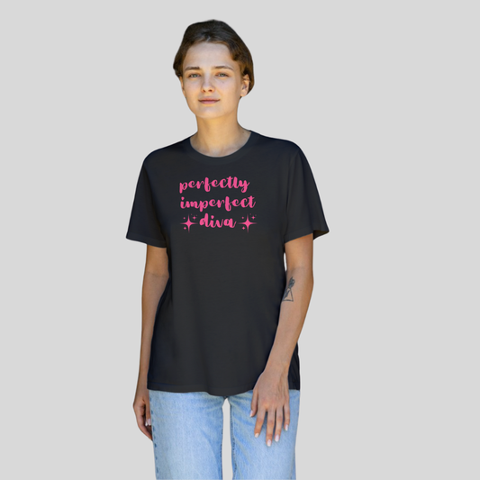 ‘Perfectly Imperfect Diva’ | Queens | Half-sleeves T-Shirt