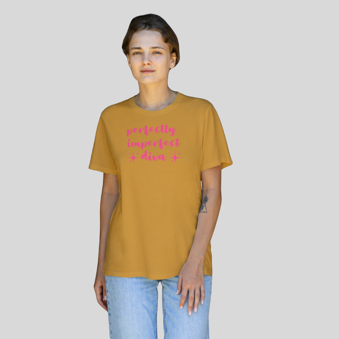 ‘Perfectly Imperfect Diva’ | Queens | Half-sleeves T-Shirt