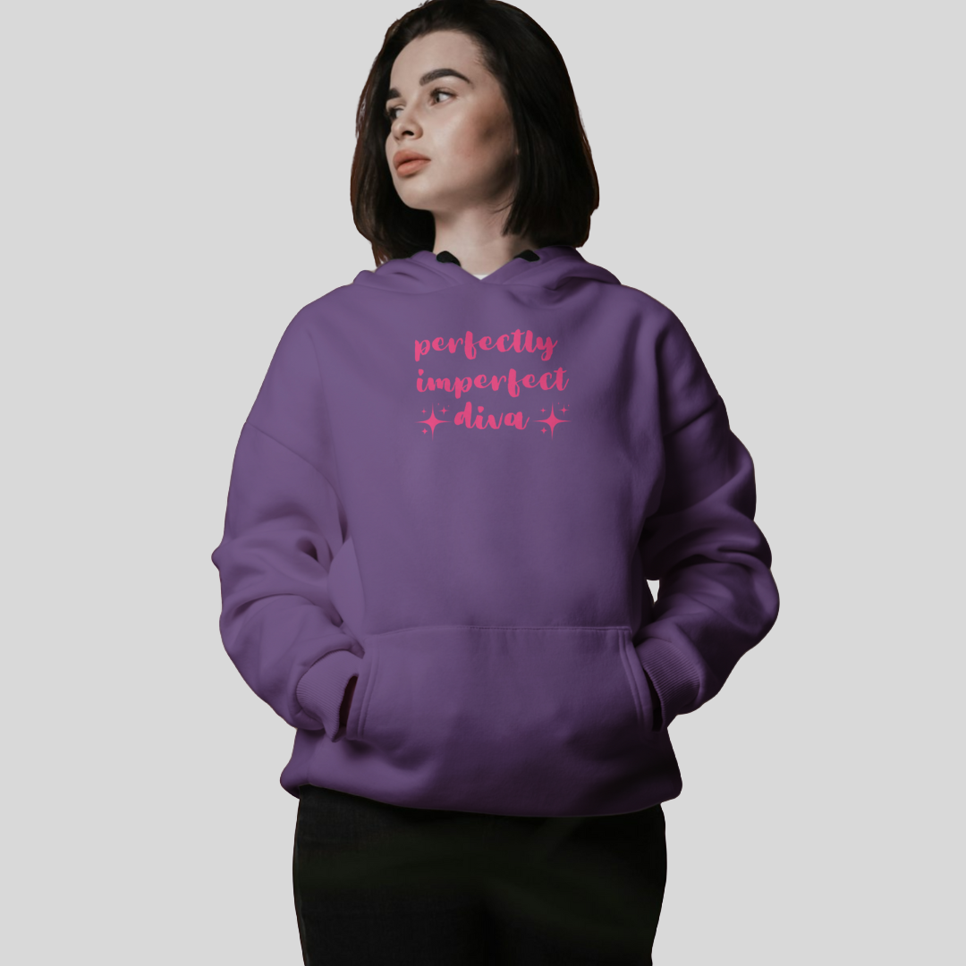 ‘Perfectly Imperfect Diva’ | Queen | Hoodie
