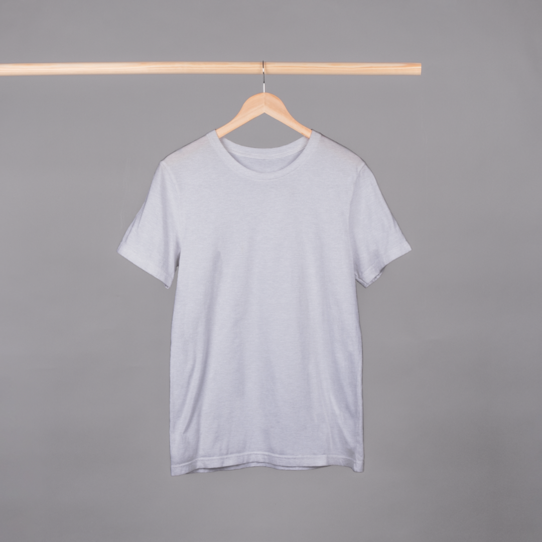 'Plain wear' | Unisex Half-sleeves T-Shirt