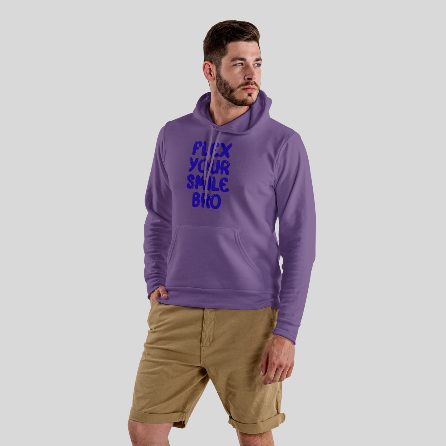Flex your smile bro - Unisex Hoodie