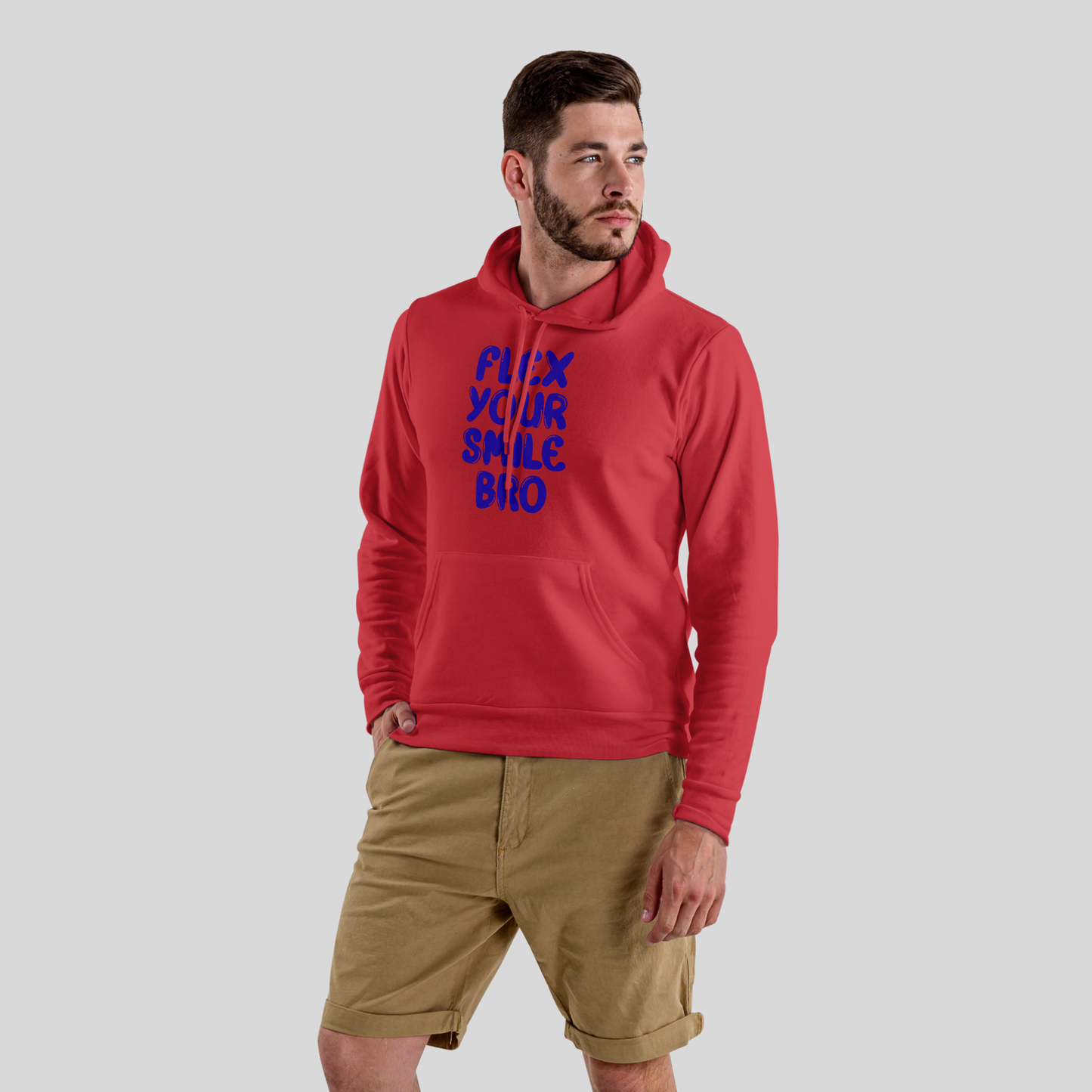 Flex your smile bro - Unisex Hoodie