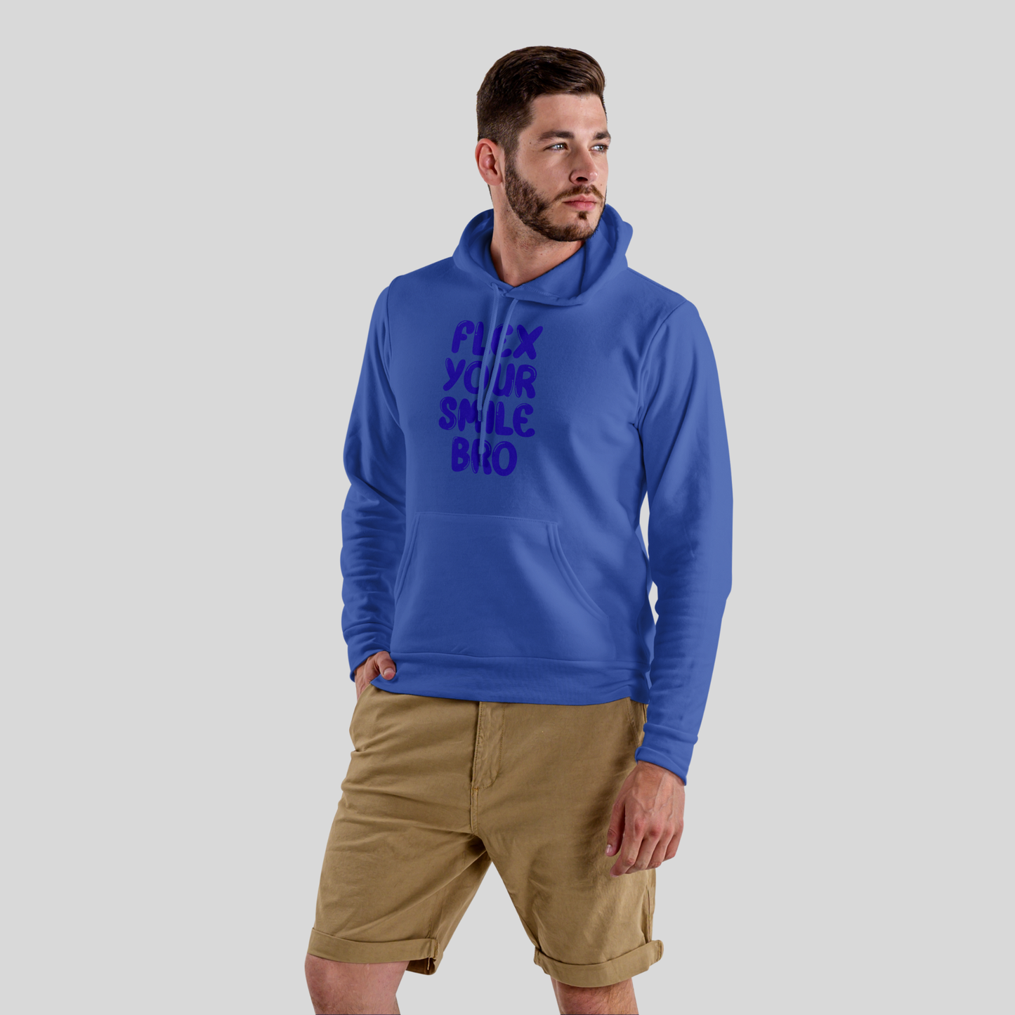Flex your smile bro - Unisex Hoodie