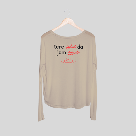 ‘Tere Ishq Da Jam Haseen’ | Heartbroken | Unisex Long-Sleeves T-Shirt