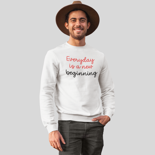 'Everyday is a new beginning' | The Boyz | Sweatshirt