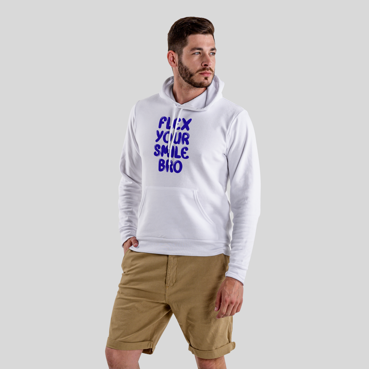 Flex your smile bro - Unisex Hoodie